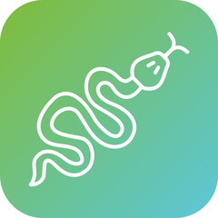 Fototapeta premium Snake Icon Style