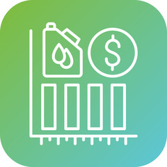 Oil Stock Market Icon Style