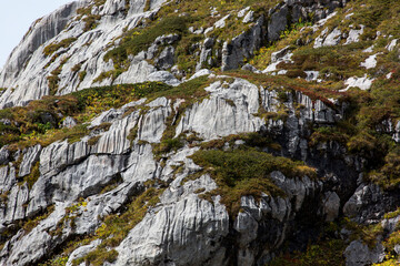 Fototapeta na wymiar Die Lechtaler Alpen im Herbst