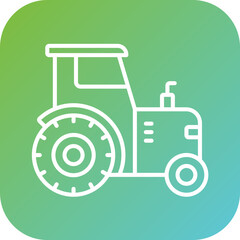 Tractor Icon Style