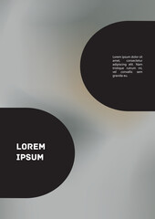 Obraz premium Vector Gradient Colorful Cover. Holographic Abstract Background Poster Design Template.