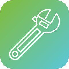 Wrench Icon Style