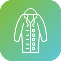 Raincoat Icon Style