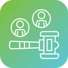 Public Auction Icon Style