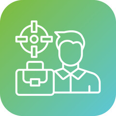Career Goal Icon Style