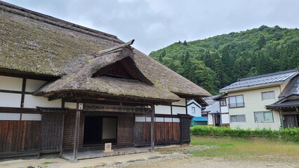 Fototapeta na wymiar 古き良き日本の伝統的な家