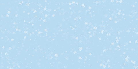 Beautiful snowfall christmas background. Subtle