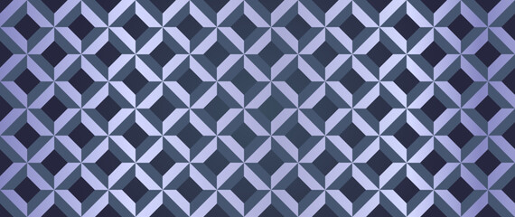 Abstract Geo Art Vector Pattern Composition With Geometric Shapes