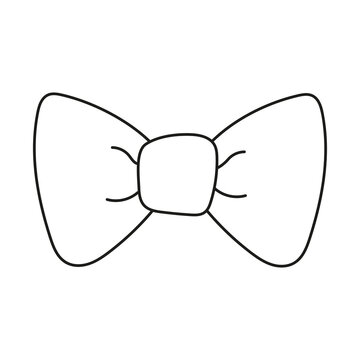 recommend clip art: Hand drawn bow vector illustration.