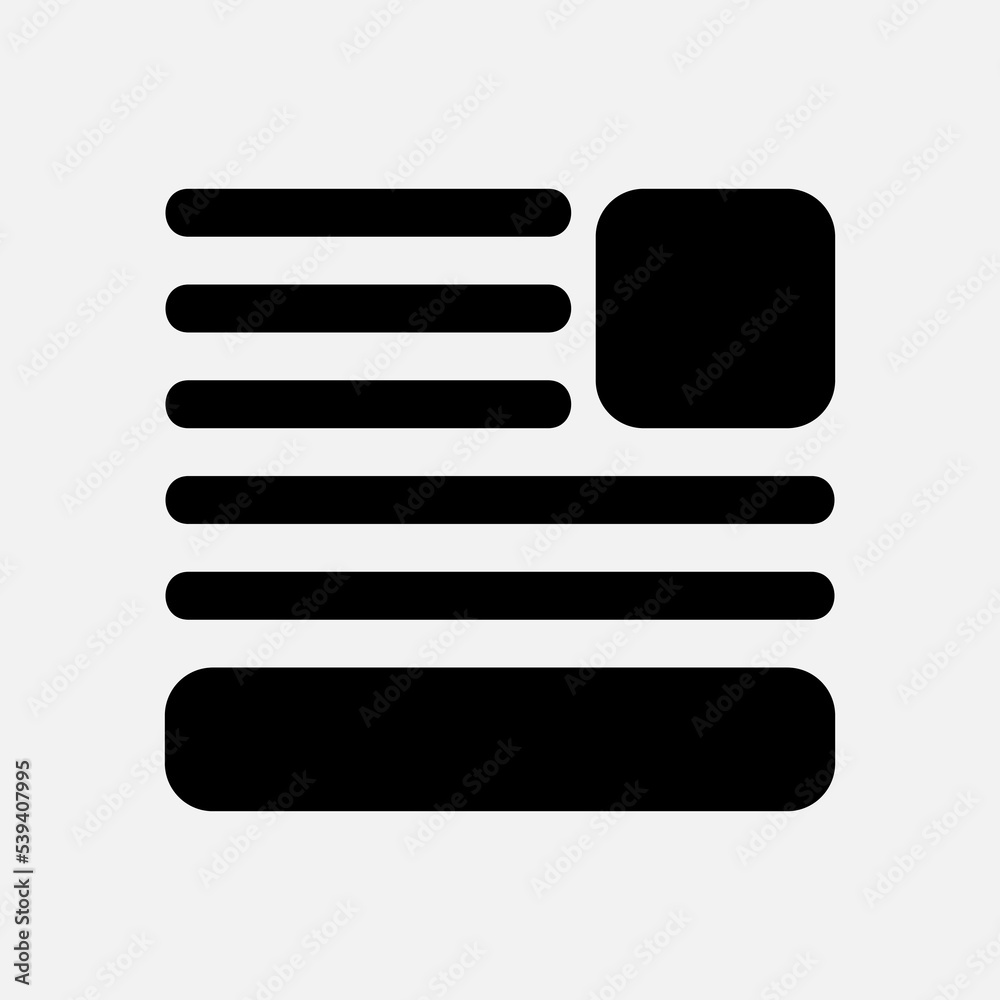 Wall mural layout icon in solid style, use for website mobile app presentation