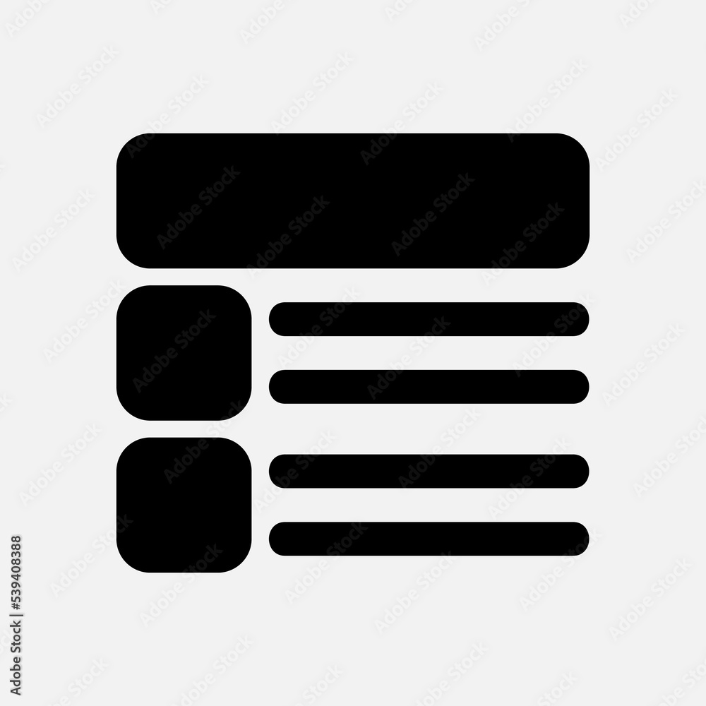 Wall mural layout icon in solid style, use for website mobile app presentation