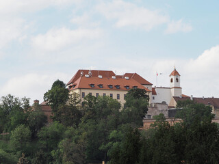 Fototapeta na wymiar Spielberg castle in Brno