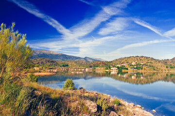Obraz premium Embalse del Burguillo