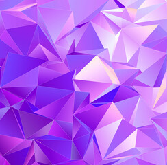 Obraz premium Abstract Low-Poly background. triangulated texture. Design 3d. Polygonal geometrical pattern. Triangular modern style
