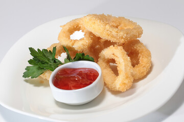 squid rings in batter