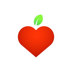 Modern apple icon concept. Apple logo isolated on white background vector illustration. Awesome apple  icon.
