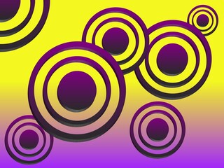 abstract background with circles