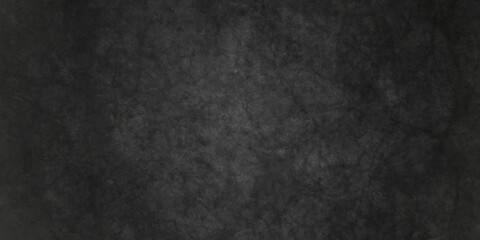 Obraz na płótnie Canvas Dark black grunge textured concrete background. Panorama dark grey black slate background or texture. Vector black concrete texture. Stone wall background. 