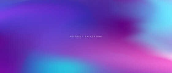purple liquid abstract background Banner design modern template