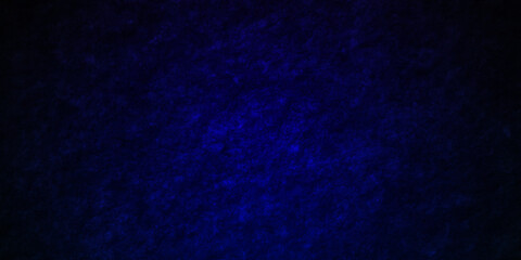 Dark blue stone grunge concrete cement blackboard chalkboard wall floor texture. Black anthracite dark blue grunge old texture panorama backdrop background.