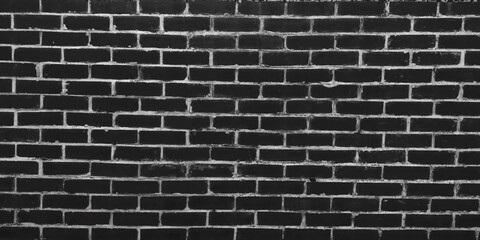 Fototapeta na wymiar The black wall surface uses a lot of bricks. Or old black brick wall abstract pattern. Put together beautifully dark background. black brick wall, brickwork background for design
