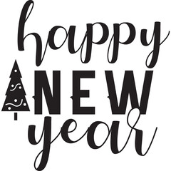 Christmas sticker design, Christmas quote design