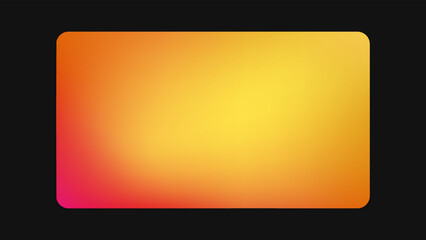 Blurred Colored Abstract Background Illustration. Smooth Transitions Yellow, Orange and Pink. Colorful Gradient Backdrop for your Social Media, Graphic Design, Banner, Poster. Vector illustration