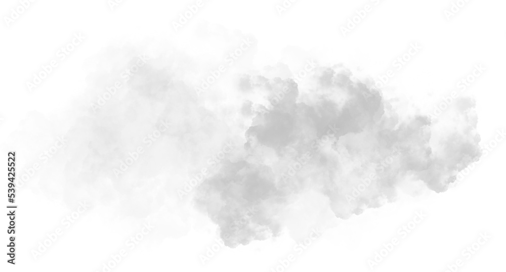 Canvas Prints transparent white fog effect