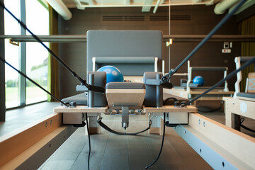reformer pilates studio equipment indoor