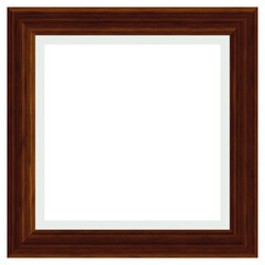 Obraz premium 1x1 Ratio Square Wood Photo Frame