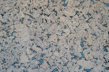 Luxury natural cork wood design wall. Grey color texture. textured cork panels.