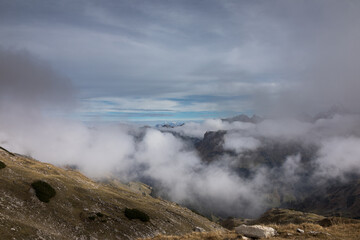 Die Allgäuer Alpen - Nebelhorn im Herbst