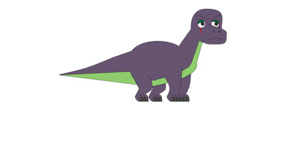 Dinosaur Sauropod Puppet for Character Animator