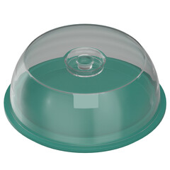 3d rendering illustration of an empty cake stand