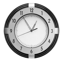 Wall Clock on transparent background