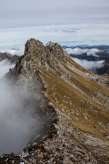 Die Oberstdorfer Alpen - Nebelhorn im Herbst