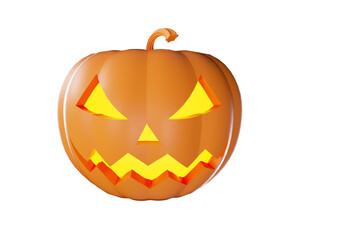 3D Scary Pumpkin Decoration For Halloween Party