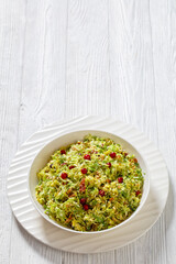 brussels sprouts slaw with bacon and cranberries
