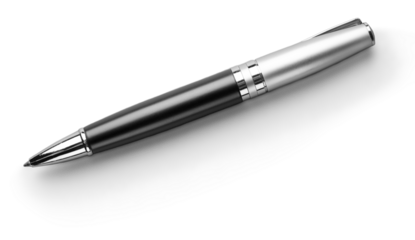 Pen ballpoint pen isolated ballpoint business ink gold