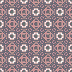 Abstract geometric pattern. A seamless background, vintage texture.	