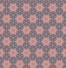 Fototapeta premium Abstract geometric pattern. A seamless background, vintage texture. 