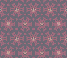 Fototapeta premium Abstract geometric pattern. A seamless background, vintage texture. 