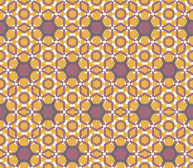 Abstract geometric pattern. A seamless background, vintage texture.	