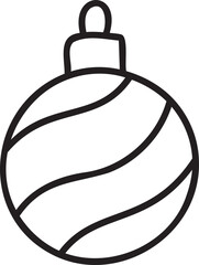 Isolated Christmas Ball