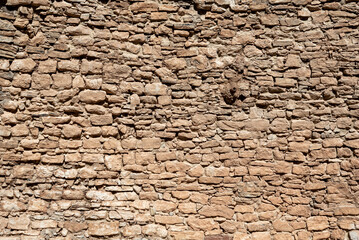 pattern old wall made of natural stone