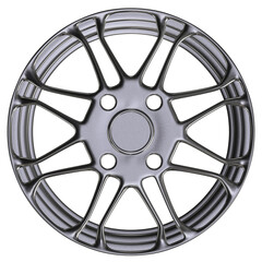 Obraz premium 3d rendering illustration of a car wheel rim