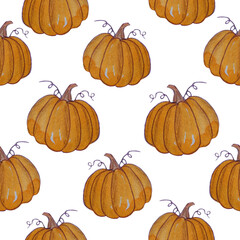 seamless halloween pattern