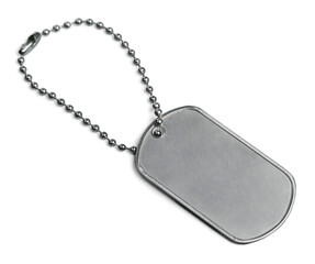 Blank Dog Tag