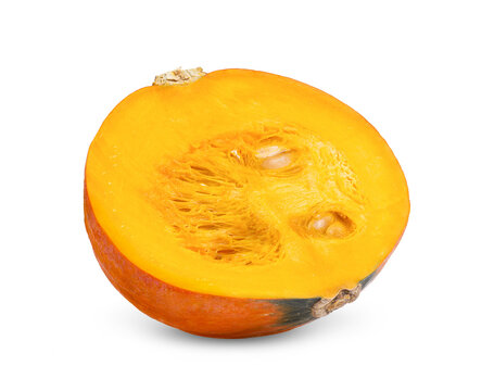 Pumpkin slice isolated on transperent png