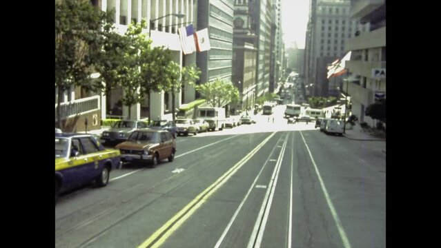 United States 1982, San francisco city view in 80s